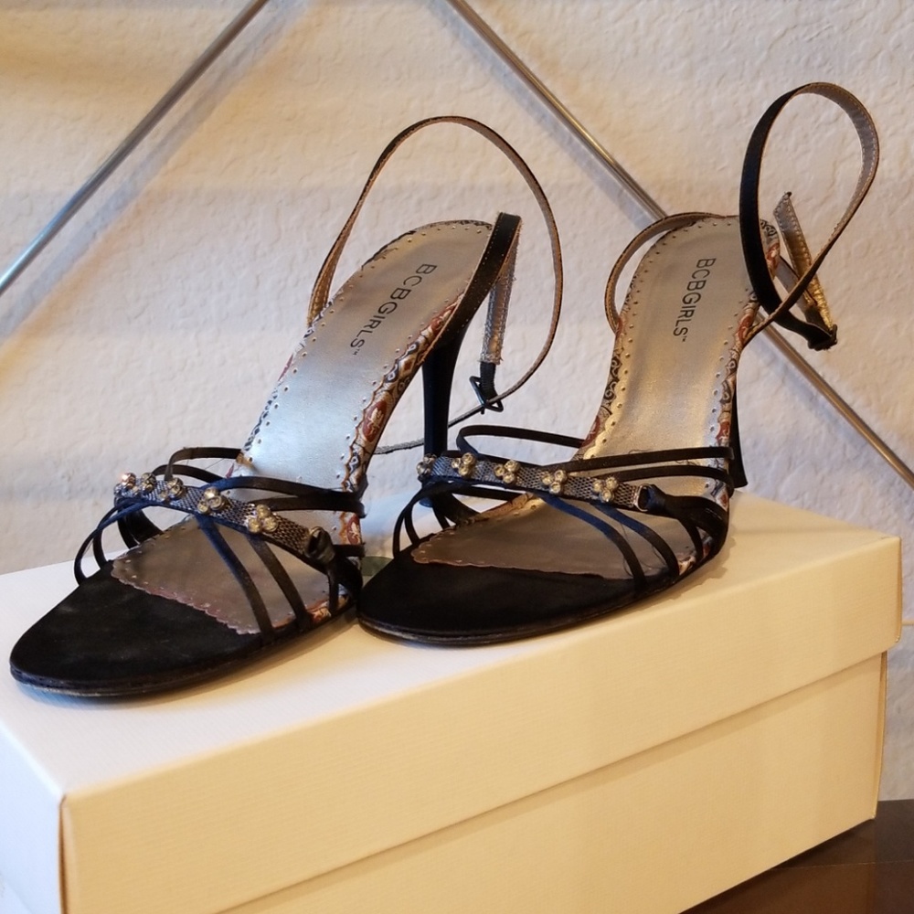 BCBGirls stappy heels
